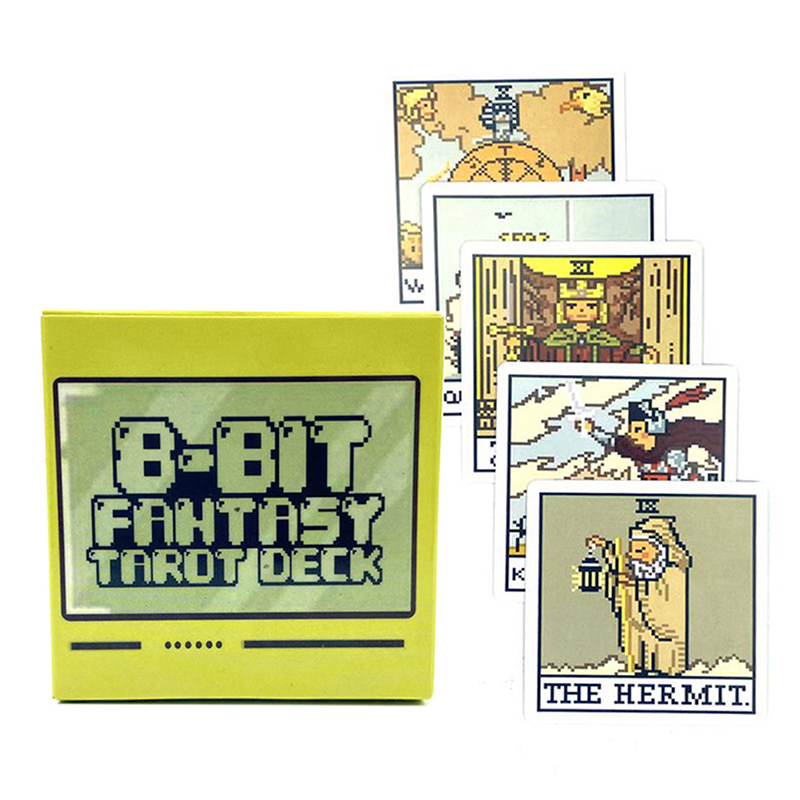 Board Game Of Life - 1Box 8 Bit Fantasy Tarot Deck