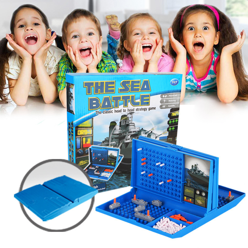 Sea Battle Ship Board Game Str - Strategy Board Game review and price