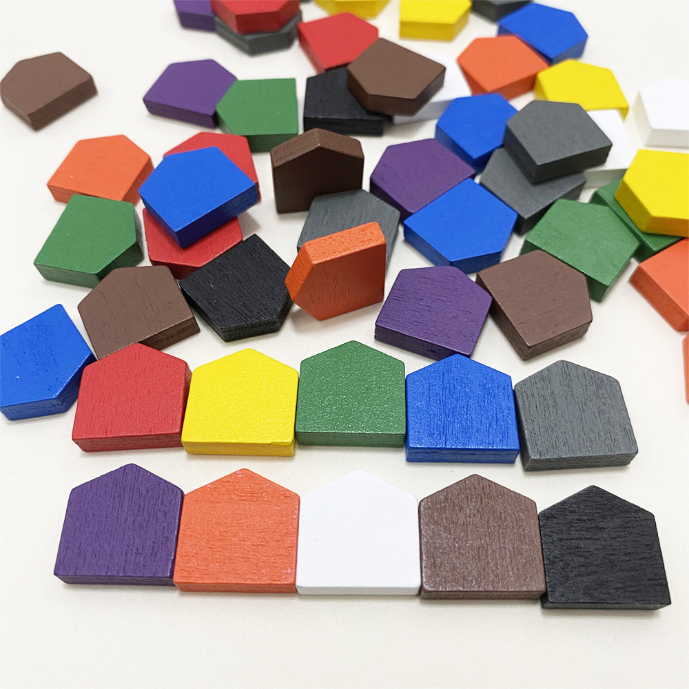 50 pieces 16*16MM Colorful Woo - Board Game Catan review and price
