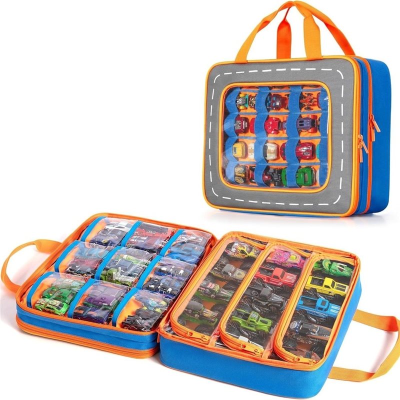 WOWFU- Truck Storage Case With - Hot Wheels Car Monster Trucks review and price