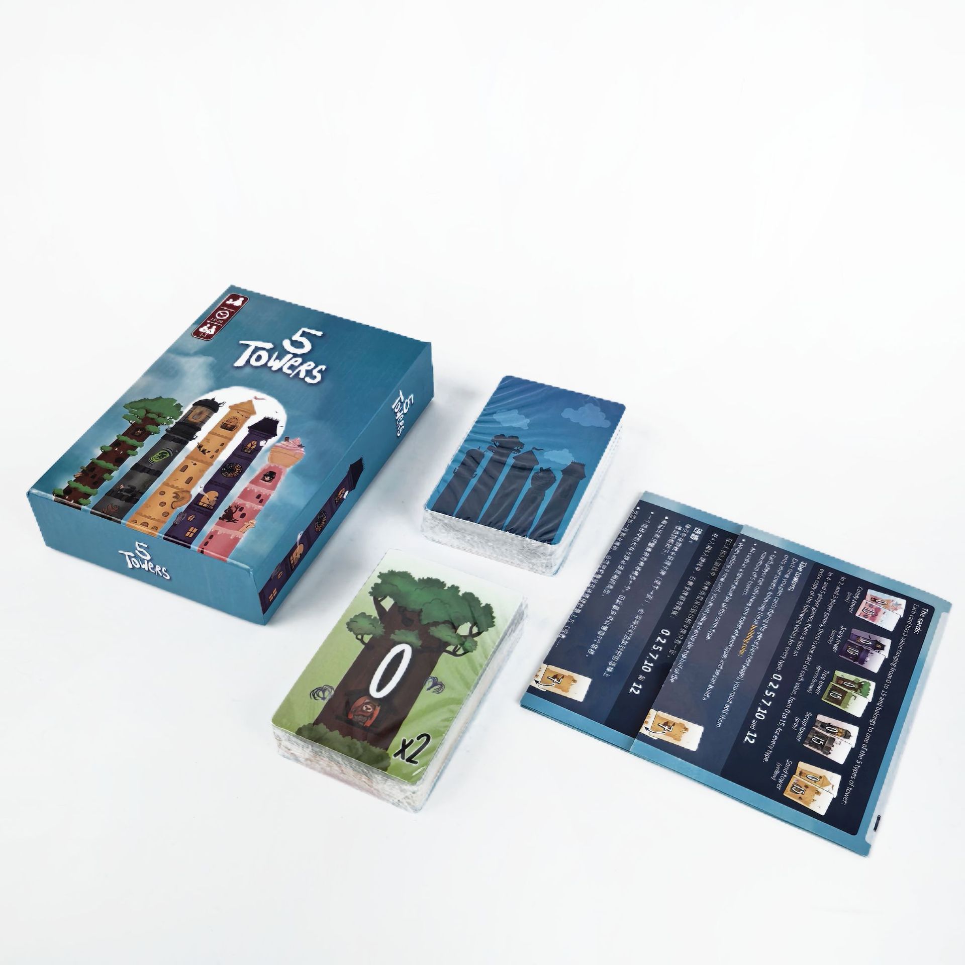 5 Towers Strategy Stacking Tow - Strategy Board Game review and price
